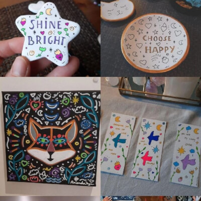 Slow Down Art Café : Doodle tekenen